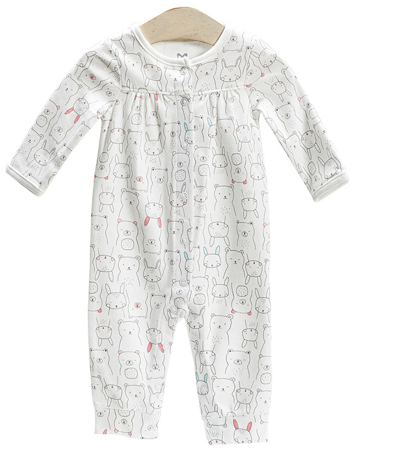 100% хлопок Bady's Romper пижамы новый дизайн короткий комбинезон удобные и дышащие Bady пижамы 3-18 месяцев