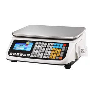 PCS-B LCD Display Barcode Label Printing Scale