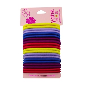 New fashion colorful elastic hair band Girls neon elastic hair band - Product Image 2