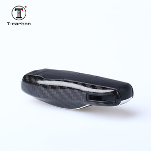 Housse de clé de voiture en Fiber de carbone T-carbon pour <span class=keywords><strong>porsche</strong></span> accessoires d'intérieur de voiture ventes d'usine - Product Image 4
