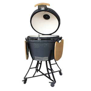 De gran tamaño 24 pulgadas Auplex fácilmente montado jardín barbacoa Parrilla de carbón Kamado cerámica - Product Image 3