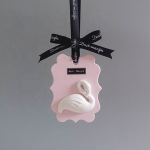 Diffuseur d'huiles essentielles <span class=keywords><strong>et</strong></span> d'arôme, pour aromathérapie, en céramique, rose, flamant rose, arôme, 28 INS - Product Image 2