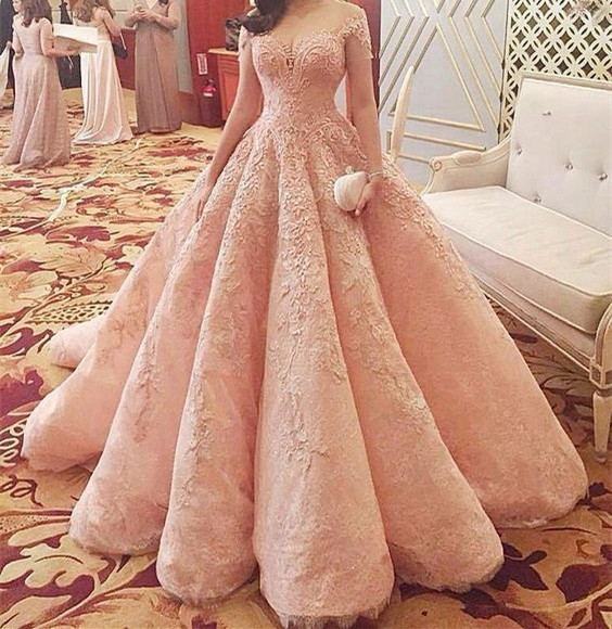 Elegant Peach Wedding Gowns Luxury and Style for Every Bride