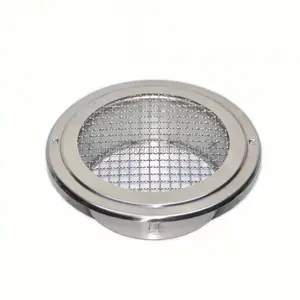 2019 hot sales stainless steel 304 waterproof round mushrom vent Silver air vent cap