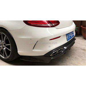 Difusor de Parachoques Trasero de Fibra de Carbono, Alerones, Divisores, Spoiler para <span class=keywords><strong>Mercedes</strong></span> Benz <span class=keywords><strong>Clase</strong></span> <span class=keywords><strong>C</strong></span> W205 C63 <span class=keywords><strong>Coupé</strong></span> C205 2 Puertas Estilo PSM - Product Image 5