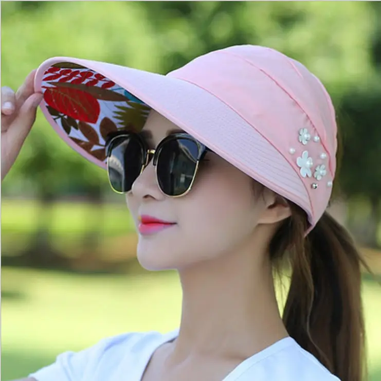 Baseball Caps Wholesale Imported China Hats Stock Outdoor Summer UV sunshade foldable fishing hat riding travel caps