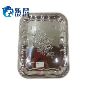 แผ่นเหล็กสแตนเลสถาดขนาดเล็กเสิร์ฟถาด Rolling Baking BBQ ถาดแม่เหล็ก - Product Image 2