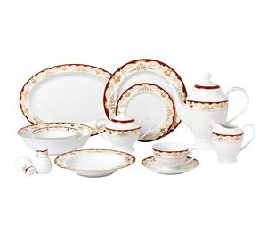 Fornitura in fabbrica set di stoviglie in porcellana <span class=keywords><strong>da</strong></span> 57 pezzi/<span class=keywords><strong>servizio</strong></span> di ceramica per <span class=keywords><strong>6</strong></span> - Product Image 1