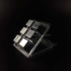 Custom PVC PET Plastic Clamshell Blister Packaging 6 Cavity Wax Melts <strong>Clam</strong> <strong>Shell</strong> for Candles - Product Image 4
