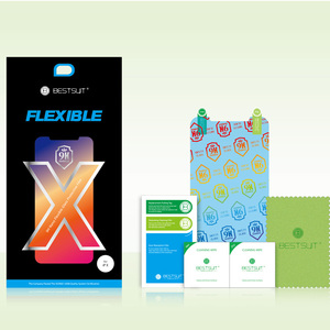 <span class=keywords><strong>Neuf</strong></span> Emballé bestsuit 9 h nano Hybride dos flexible en verre protecteur d'écran film hydrophobe pour iPhone X/10/ dix - Product Image 6