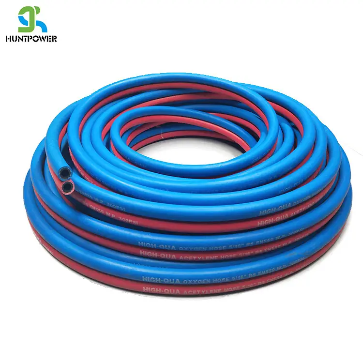 प्रोपेन जुड़वां वेल्डिंग रबर Hoses