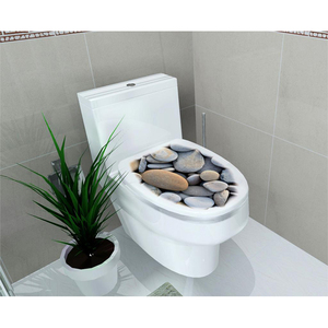 All'ingrosso a buon mercato 3D stampato sedile del water adesivo in PVC materiale decorazione per la casa <span class=keywords><strong>accessori</strong></span> per il <span class=keywords><strong>bagno</strong></span> impermeabile - Product Image 2