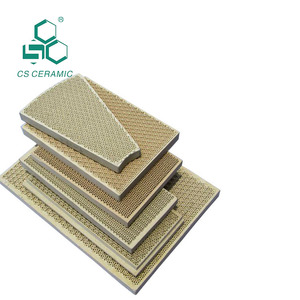 Infrarouge <span class=keywords><strong>Plaque</strong></span> <span class=keywords><strong>De</strong></span> <span class=keywords><strong>Cuisson</strong></span> en céramique <span class=keywords><strong>de</strong></span> nid d'abeilles pour BARBECUE BARBECUE à gaz brûleur - Product Image 2