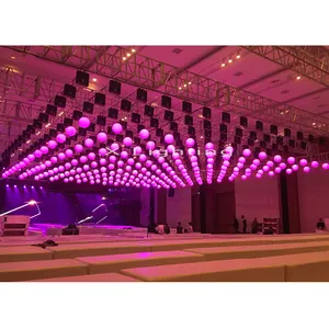 Mini LED Kreis Fabrik Licht mit Tiger Touch 2 kinetischen Ball Licht/3D LED Ball