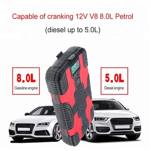 Chinesische lieferanten 2 jahre garantie tragbare 1000A spitzenstrom batterie LiFePO4 auto booster starthilfe - Product Image 3