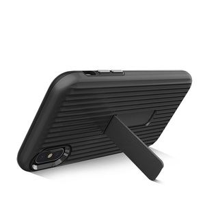 Pas facilement déformé 2019 résistant à la saleté Voyageur étui Hybride TPU PC pour iPhone XS Max - Product Image 2
