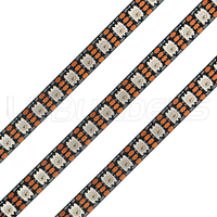 Bandes LED numériques flexibles RGB WS2815 avec reprise de la transmission de signal double