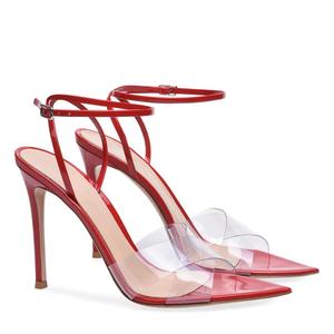 TAILINGJIA <span class=keywords><strong>Sandali</strong></span> Estivi da Donna con Tacco Alto a Stiletto in PVC Trasparente per Feste - Product Image 4
