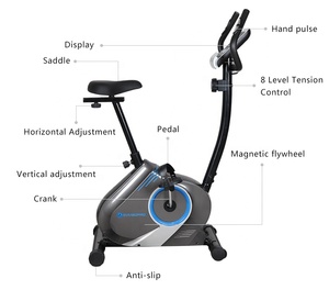 D'<span class=keywords><strong>exercice</strong></span> Vertical avec Huit Préréglage Niveaux de Résistance pour Entraînement <span class=keywords><strong>Cardio</strong></span> et de Musculation - Product Image 5