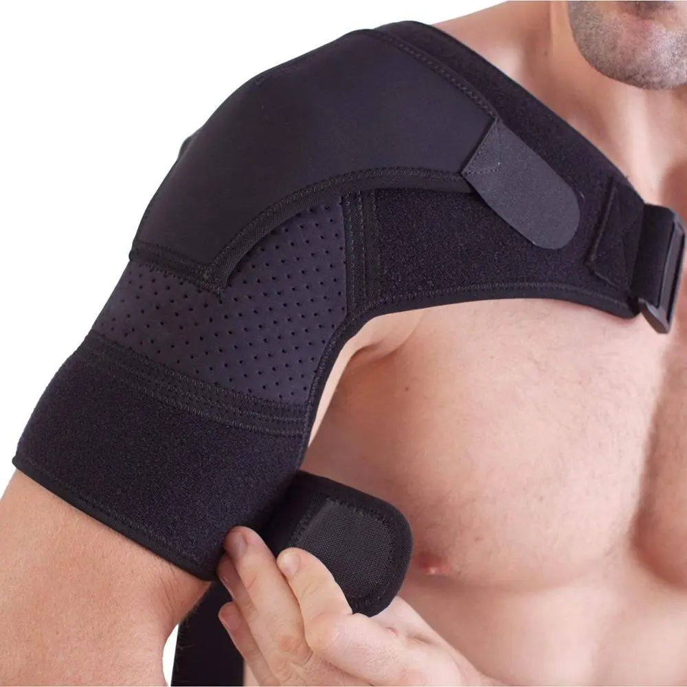 Breathable Neoprene Shoulder Support for Rotator Cuff Dislocated AC Joint Labrum Tear Shoulder Pain Shoulder Compression Sleeve