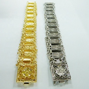 Su geçirmez sıcak satış moda alaşım çevre dostu altın bayan kadın Metal kemer - Product Image 1
