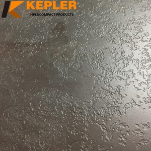 Kepler viền dập nổi HPL 0.6mm rắn Phenolic nhựa tấm postforming nhỏ gọn Laminate Hội Đồng Quản Trị chống cháy kết cấu Bảng điều khiển - Product Image 4