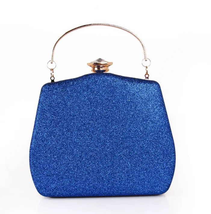 Borsa da sera con pochette da sera con anello di strass da donna di lusso