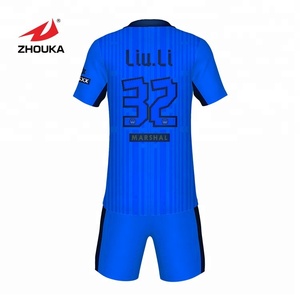 2019 newest fashion football Design European グローバルサッカーユニフォーム for sale online - Product Image 6