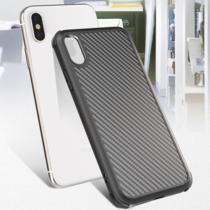 Quattro Angoli Airbag A Prova di Esplosione di Disegno TPU Cassa Del Telefono Per il <span class=keywords><strong>iphone</strong></span> X <span class=keywords><strong>XS</strong></span> XR Max In Fibra di Carbonio Della Copertura Posteriore - Product Image 3