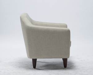 Tela habitación sofá pierna de madera sofá muebles de 2 asientos de ocio sofá - Product Image 5