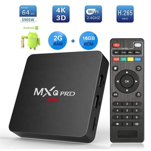 <span class=keywords><strong>MXQ</strong></span> <span class=keywords><strong>PRO</strong></span> MINI <span class=keywords><strong>S905W</strong></span> 2G 16G Smart TV BOX Android 7,1 Unidades top box Smart Media Player 4 K 2,4g WiFi TVBox - Product Image 3