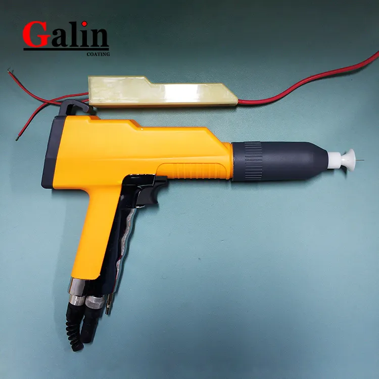 Пистолет для порошкового покрытия с оборудованием для порошкового покрытия