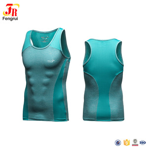 Profesional de los hombres de verano ropa de gimnasio logotipo personalizado chaleco sin mangas - Product Image 2