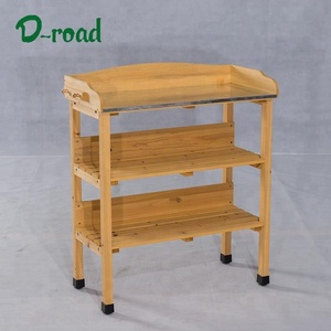 Exceptionnel jardin décoration extérieure en bois <span class=keywords><strong>table</strong></span> <span class=keywords><strong>de</strong></span> <span class=keywords><strong>rempotage</strong></span> <span class=keywords><strong>rempotage</strong></span> banc - Product Image 1