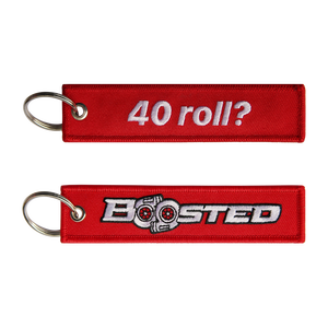 Portachiavi in Tessuto Ricamato Personalizzato di Alta Qualità – Regalo con Design Personalizzabile per Vari Modelli e Stili - Product Image 1