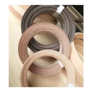 banda folheado de madeira Suppliers-Borda natural da borda da folha de madeira para móveis decoração porta