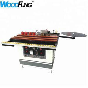 Chế biến gỗ Ajustable tốc độ điều khiển bằng tay cạnh dải máy với trượt con lăn bảng - Product Image 4