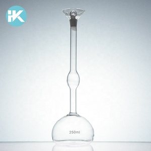 Huke personalizado 250 ml picnómetro botella de gravedad específica de cemento Le <span class=keywords><strong>Chatelier</strong></span> frasco en el laboratorio - Product Image 2