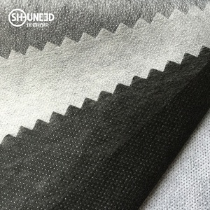 Entretela Não Tecida Colorida com Adesivo Dupla Face, Tecido Fusível PA com Pontos Duplos para a Parte Frontal Completa - Product Image 2