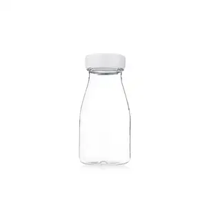 small siz leakproof BPA free reusable plastic drinking bottle for juice and milk back to school