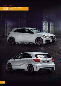 Para Benz PP Material BUMPER BODY KIT para <span class=keywords><strong>MERCEDES</strong></span> A45 AMG A180 <span class=keywords><strong>A200</strong></span> A260 2013 - Product Image 2