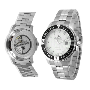 POLO CLUB Ultime Luxury Brand Uomini <span class=keywords><strong>di</strong></span> Modo Tutto In Acciaio Inox Orologio Da <span class=keywords><strong>uomo</strong></span> Automatico Orologio Meccanico - Product Image 1