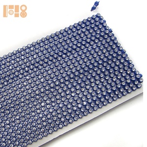Ss8/ss10/ss16 유효한 단일 행 플라스틱 라인 석 트림 - Product Image 3