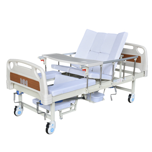 ABS Medicare cama de Hospital con <span class=keywords><strong>dos</strong></span> manivelas para el viejo - Product Image 1