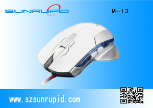 Souris <span class=keywords><strong>gamer</strong></span> filaire,capteur optique de haute précision, 1600 DPI, 6 boutons - Product Image 3