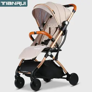 Cochecito de bebé a precio de fábrica, carrito de bebé plegable, carrito de tela para niños, Alibaba en línea
