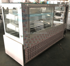 Pastel del Gabinete de exhibición de refrigerador con frente de vidrio Baker mostrar nevera - Product Image 5