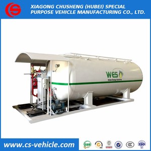 Station de remplissage de gaz GPL CRRC de <span class=keywords><strong>20</strong></span> 000 <span class=keywords><strong>litres</strong></span> ou station-service avec deux buses, cylindre GPL de 10 tonnes à vendre - Product Image 3