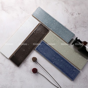 Decoración de Pared Interior, <span class=keywords><strong>Azulejo</strong></span> de Ladrillo Retro Antiguo Hecho a Mano, Revestimiento de <span class=keywords><strong>Cocina</strong></span> <span class=keywords><strong>Blanco</strong></span> Rústico, <span class=keywords><strong>Azulejo</strong></span> Delgado Tipo Metro - Product Image 3