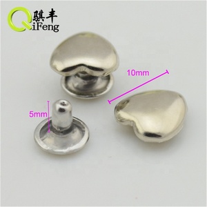 <span class=keywords><strong>Plat</strong></span> de mode star métal rivets et goujons argent 12 mm pour sac / chaussures - Product Image 1
